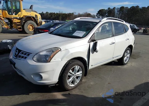 2012 Nissan Rogue Sv z USA, uszkodzony, nr VIN JN8AS5MV5CW373929